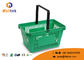 Eco - Friendly Supermarket Shopping Basket Plastic Grocery Hand Baskets