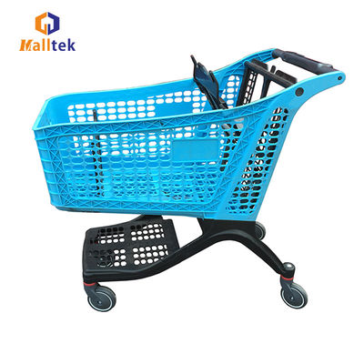 220L Plastic Shopping Trolley With Customisable Colours And Heavy Loading Capacity