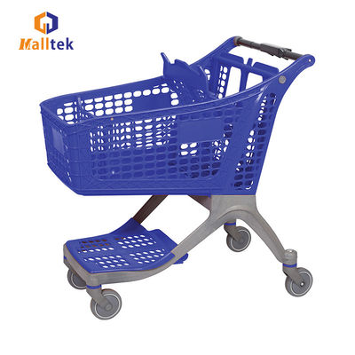 220L Plastic Shopping Trolley With Customisable Colours And Heavy Loading Capacity
