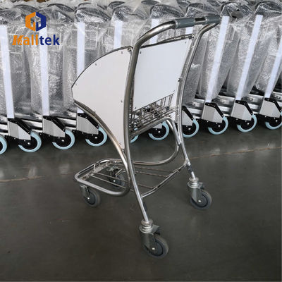 Airport Trolley For Intermational Airport Store With Basket