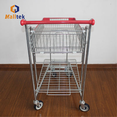 Fold Up Heavy Load Warehouse Trolley Platform Cart Trolley