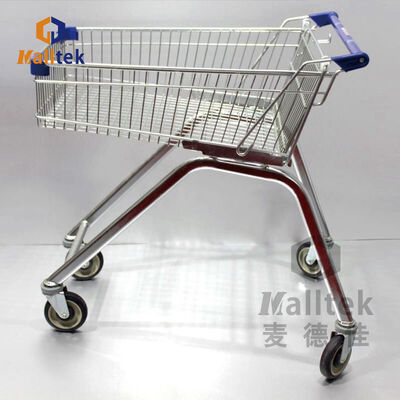 New Design Metal Shopping Trolley Cart For Supermarket