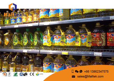 Metal Store Supermarket Gondola Shelving Elegant Appearance For Product Display