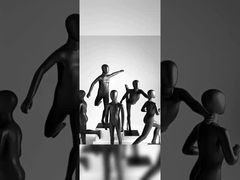 Venda Quente Bebês manequins Vitrine Para venda manequins