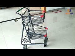 Carrinho de compras de dois andares
